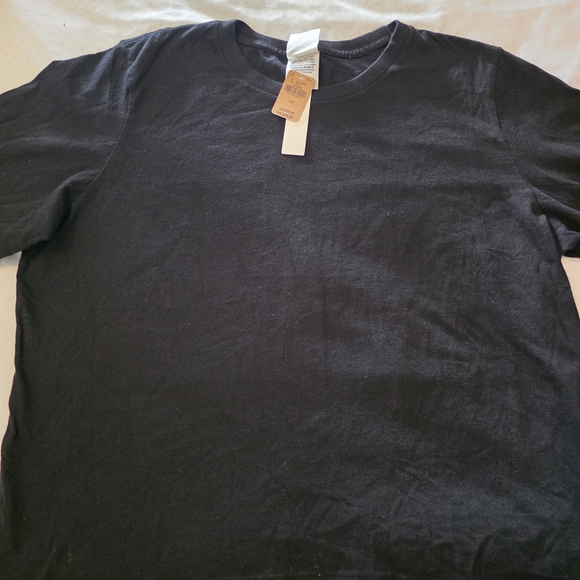 Classic Black Women's T-Shirt Longsleeve Good For Under Uniform During Winter - Picture 5 of 5